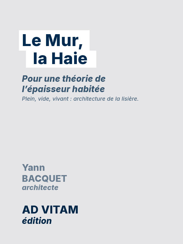 Couverture — Le Mur, la Haie (AD4-008)