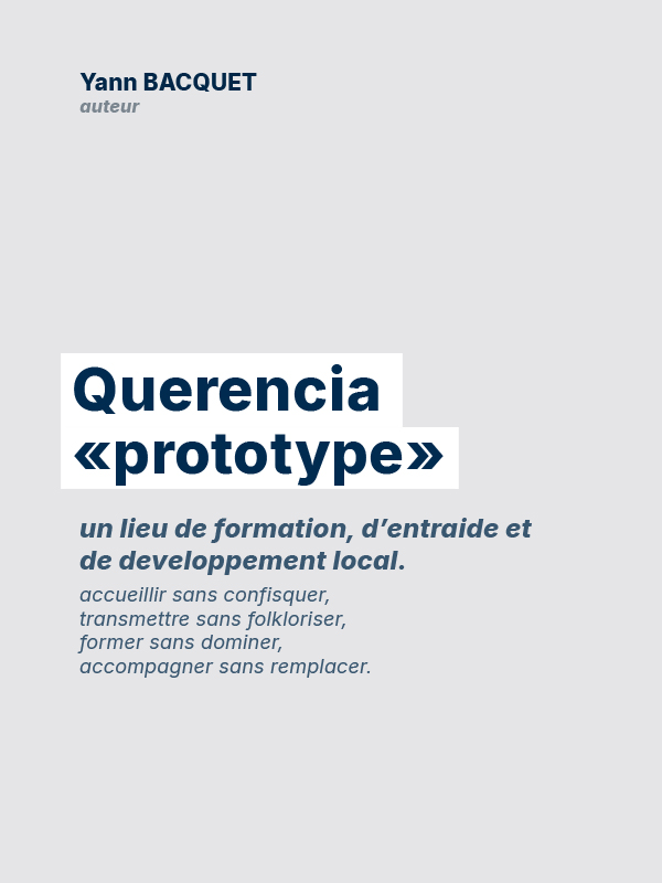 Couverture — Querencia (ED-004)